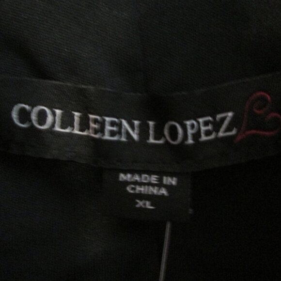 ✨ Colleen Lopez Purple Sequin Moto Jacket – Size XL – NWT ✨ - Picture 11 of 11